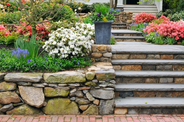 Stone Stairs Repair in Largo