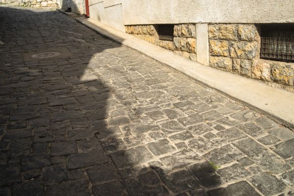 Stone Sidewalk Repair in Largo