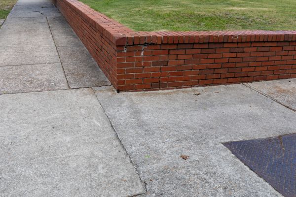 Brick Retaining Wall Repair in Largo